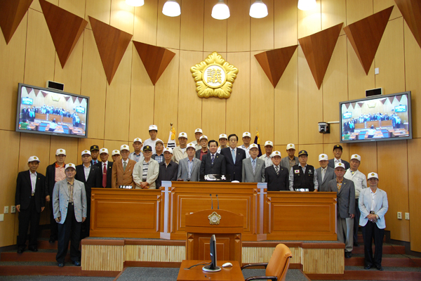 대한민국 상이군경회 구로지회 회원과의 간담회