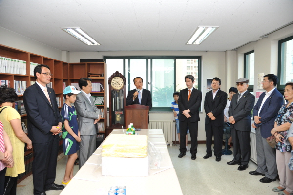 고척 삼환로즈빌아파트 작은 도서관 개관식