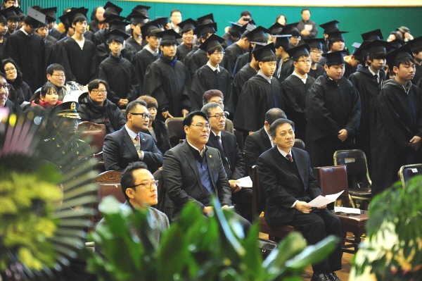 우신중학교 졸업식