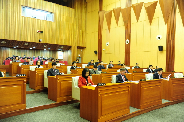 제244회 구로구의회 임시회 제2차 본회의 및 폐회식