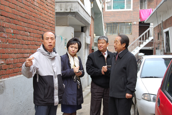 구로2동 현장활동 실시 - 류정숙 위원장