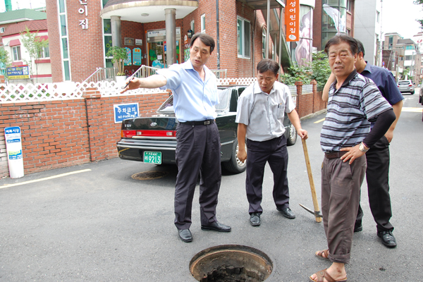 고척동 지역 현장활동 실시 - 윤수찬 위원장