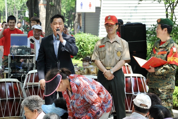 해병대 구로구전웅회 경로잔치