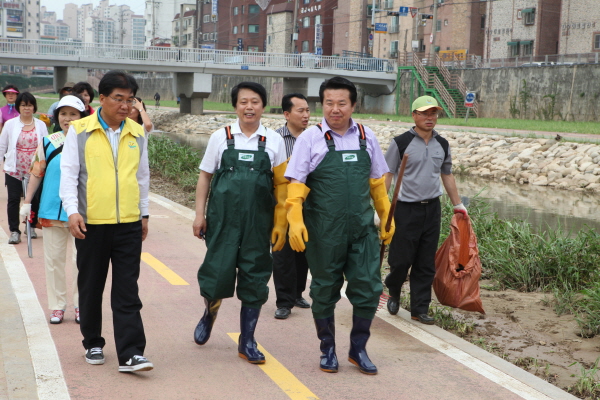 개봉3동 목감천 환경봉사단 발대식