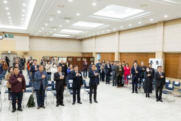 2023년 동지역사회보장협의체 전 위원장 감사패 및 표창장 수여식